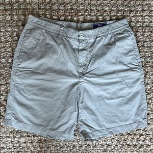 Vineyard Vines Men’s Khaki Tan Shorts Sz 38 100% Cotton Twill Preowned RN 134578